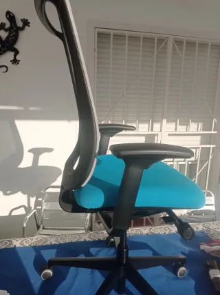 Silla Steelcase Reply Air Negra brazos 3D 2 unidad