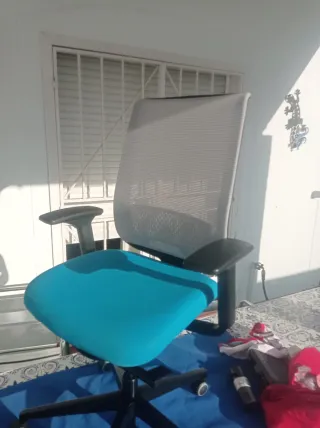 Silla Steelcase Reply Air Negra brazos 3D 2 unidad