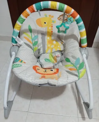 Silla Mecedora Bebé Bright Starts Animales