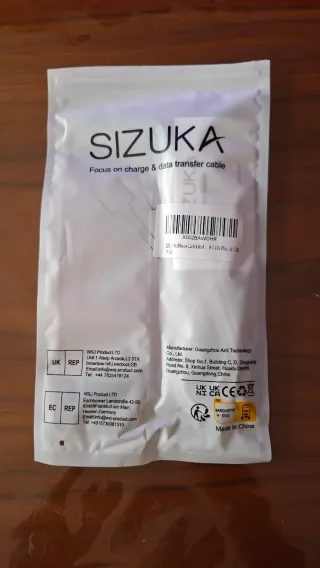 Cavo di ricarica rapida SIZUKA USB per iPhone, 2m, nuovo