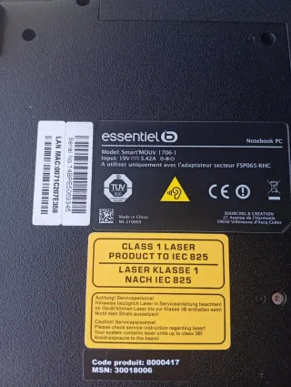 Notebook Essentiel Nero