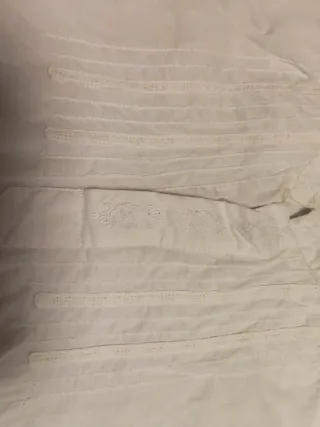 Camisa fallero blanca algodón 100%