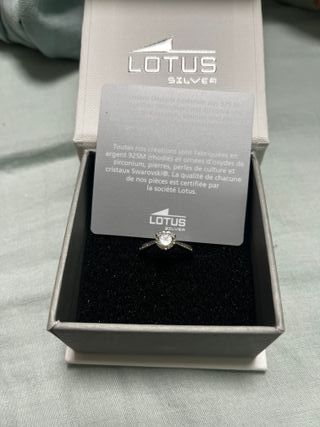 Anillo Lotus Silver Circonita Plata