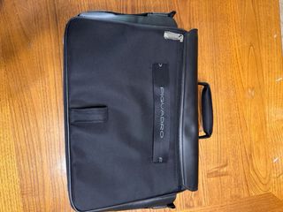 Borsa cartella Piquadro in pelle nera