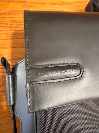 Borsa cartella Piquadro in pelle nera