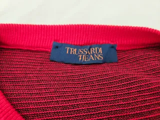 Maglia Trussardi Jeans righe rosse e nere