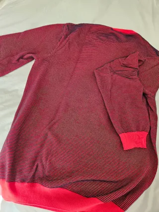 Maglia Trussardi Jeans righe rosse e nere