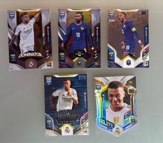 Lote 5 cartas Mbappé - Adrenalyn XL Fifa 365