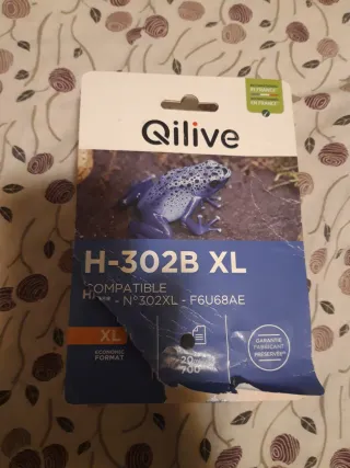 Cartucho Tinta Qilive H-302B XL