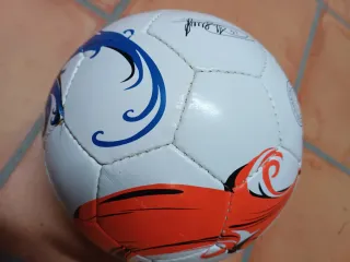 Balón de fútbol nuevo blanco