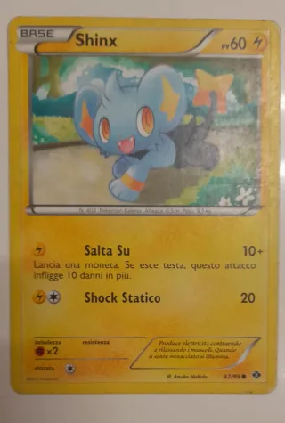 Carta Pokemon Shinx Base