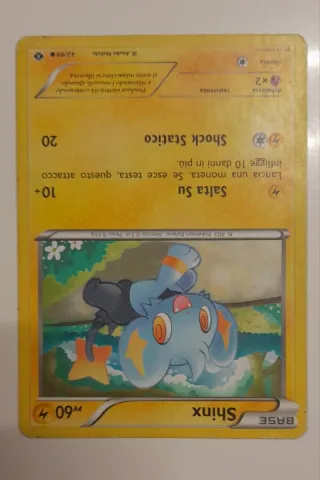Carta Pokemon Shinx Base
