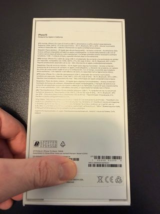 iPhone 15 128GB Gris Como Nuevo. Estado impecable