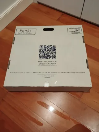 Cojín Funke antiescaras azul