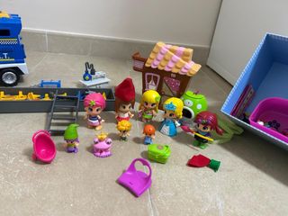 Lote Figuras Pin y Pon Casa Accesorios
