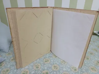 Álbum de fotos artesanal