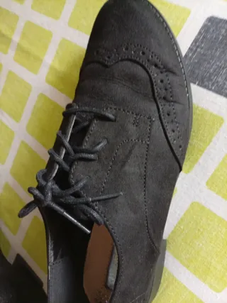 Zapatos negros Oxford Talla 38
