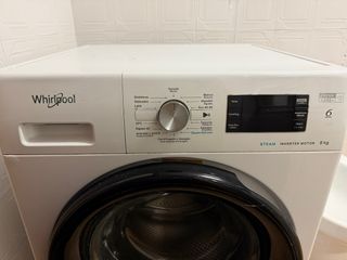 Lavadora Whirlpool 8kg Steam Inverter Motor