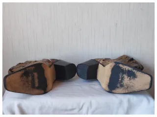 Botines Zara Talla 39 Efecto Piel Serpiente