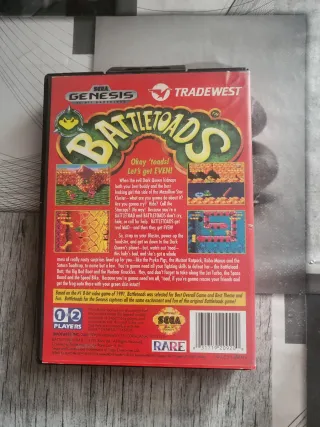 Battletoads , MD. genesis
