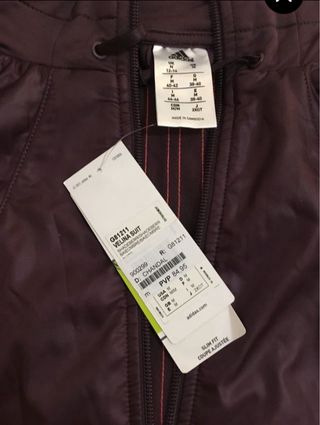 chandal deportivo morado Talla M Adidas