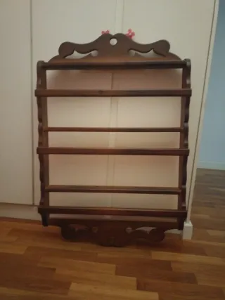 Mueble Platero Antiguo Madera