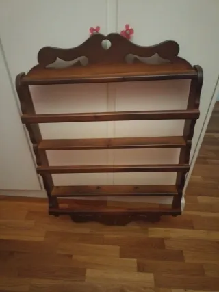 Mueble Platero Antiguo Madera