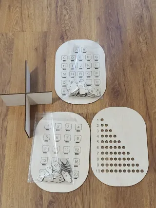 Tabla madera para aprendizaje Trofast Montessori