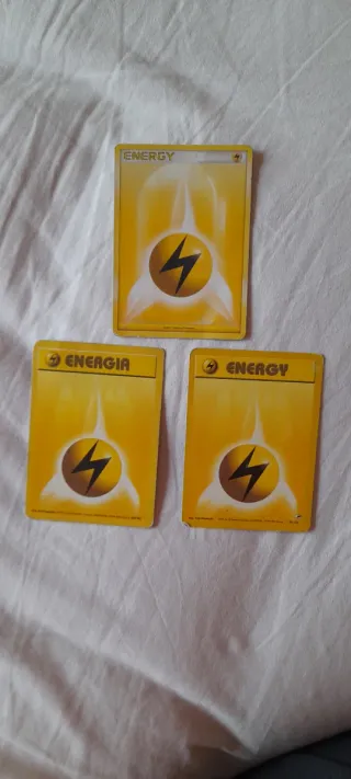 8 Carte Pokemon Energia - Energia