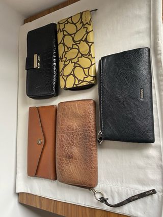Lote de 5 monederos elegantes