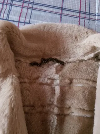 Giacca in pelle scamosciata donna L