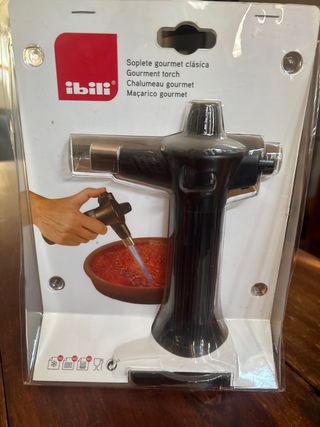 Soplete Cocina Ibili Negro/Plata