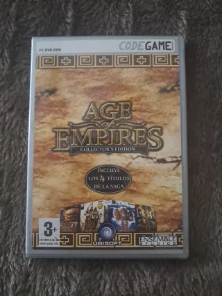 Age of Empires Collector's Edition PC DVD ROM.