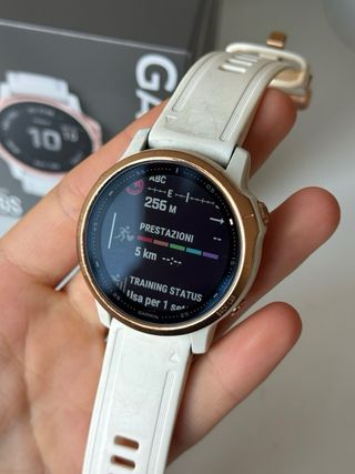 Garmin Fenix 6S Pro 42mm Oro Bianco