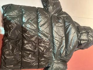 Plumas Duvetica verde y naranja Talla 48