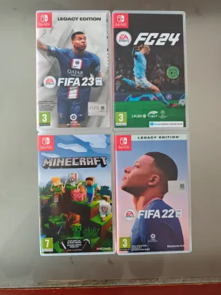 Nintendo Switch: FIFA 23 + Minecraft