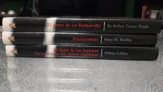 Lote 3 libros de Terror y Suspense