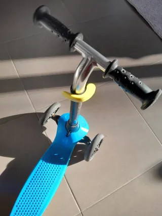 Patinete 3 ruedas Decathlon azul