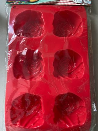 Molde Silicona Cassetti Rosas San Valentín