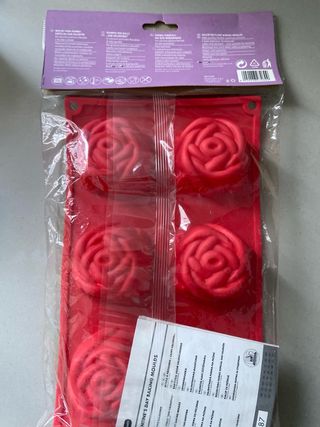 Molde Silicona Cassetti Rosas San Valentín