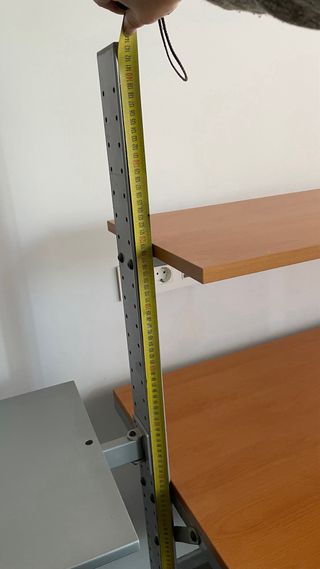 Escritorio Ikea Madera y Metal