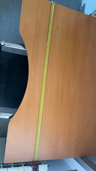 Escritorio Ikea Madera y Metal