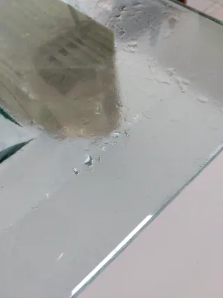 Lavamanos de cristal para baño