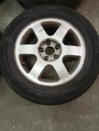 Llantas 15 5x100 con neumáticos