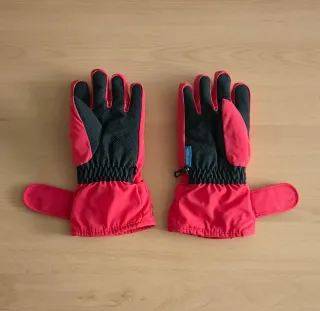 Guantes de esquí/nieve rosas 14 años