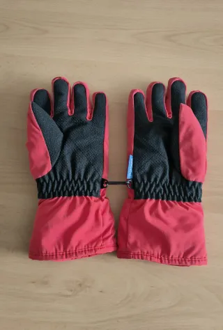 Guantes de esquí/nieve rosas 14 años