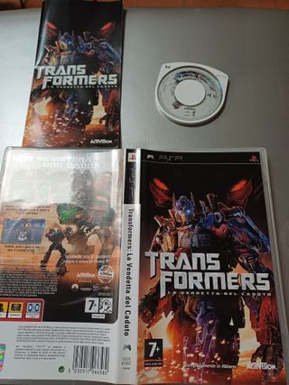 PSP Transformers La Vendetta del Caduto