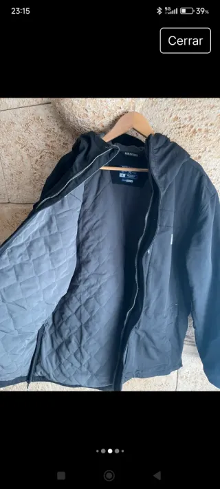 Parka impermeable Carhartt negra