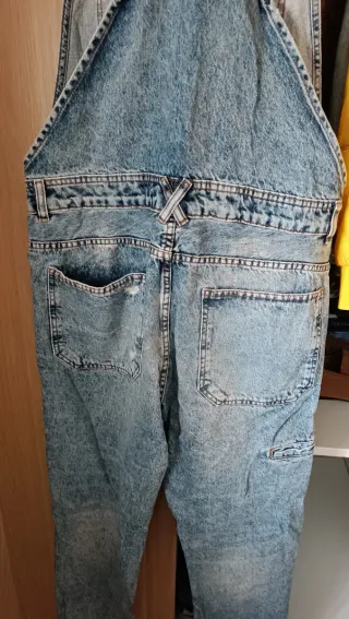 Pantalón vaquero mono hombre