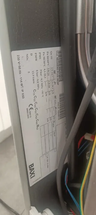 Caldera Baxi Neodens Plus 28/28F Condensación